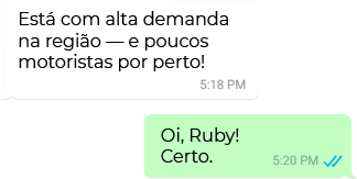 A demanda no centro está acima da média. Posso acionar motoristas disponíveis para cobrir a região agora.